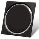 Ralo Click Inteligente 10x10cm Inox Black Jiwi