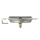 Ralo Click Inteligente 15x15cm Aço Inox