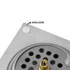 Ralo Click Inteligente 15x15cm Aço Inox