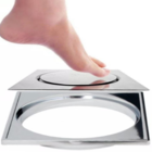 Ralo Click Inteligente 15x15cm Aço Inox