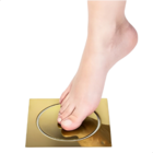 Ralo Click Inteligente de Banheiro 10x10 Cm Anti-inseto e Ant