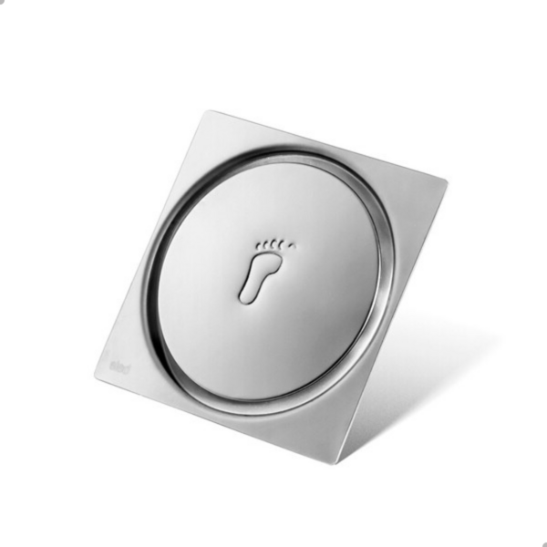 Ralo Click Inteligente de Banheiro 10x10 Cm Anti-inseto e Ant