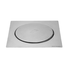 Ralo Click Inteligente De Banheiro 15x15 Cm (Inox Fosco)