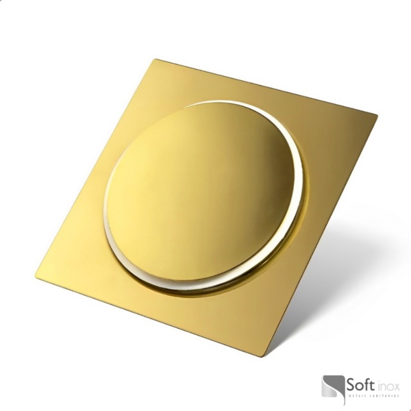 Ralo Click Inteligente de Banheiro 15x15 Cm Anti-inseto e Ant