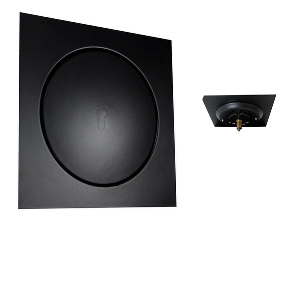 Ralo Click Inteligente Inox 10x10 Quadrado Lavabo Banheiro Ca