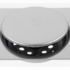 Ralo Click Inteligente Leão Metais Aço Inox 10x10 Anti Odor