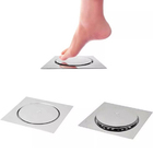 Ralo Click Inteligente Lorben Para Banheiro 20cm Aço Inox Gt6