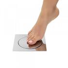 Ralo Click Inteligente Quadrado 15cm Inox Belcca Prata Cromad