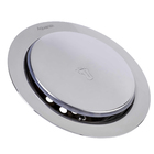 Ralo Click Quadrado 15x15cm Aço Inox Aquaplás