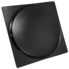 Ralo Click Quadrado 15x15cm Black