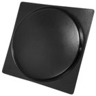 Ralo Click Quadrado 15x15cm Black