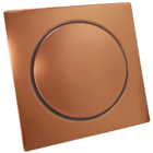 Ralo Click Quadrado 15x15cm Rose