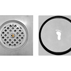 Ralo Click Quadrado Luxo Inteligente Para Piso 15 Cm