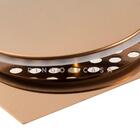 Ralo Click Up Para Chão 15 Cm Inox Pingoo.casa - Dourado Rose