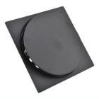 Ralo Click Up Veda Cheiro 15 Cm X 15 Cm Grafite- Demima