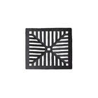 Ralo Com Caixilho De Ferro Fundido Captação Esgoto 10x10cm