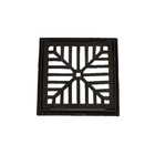 Ralo Com Caixilho De Ferro Fundido Captação Esgoto 30x30cm