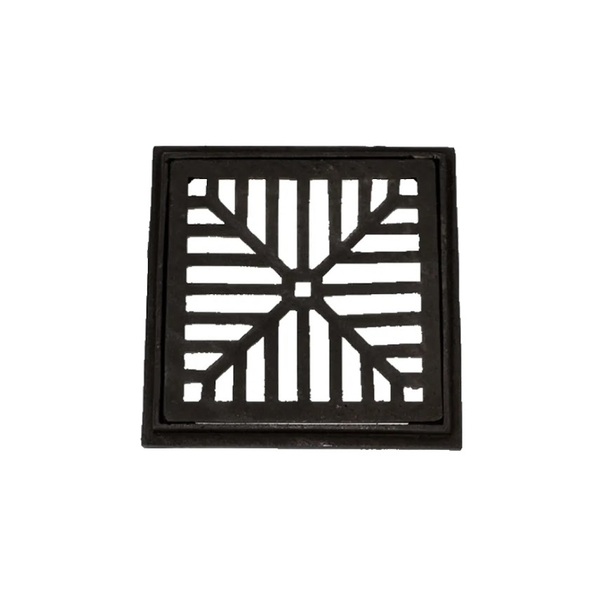 Ralo Com Caixilho De Ferro Fundido Esgoto 30x30cm Leve