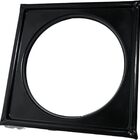 Ralo Com Caixilho Preto Com Sistema Abre E Fecha 10x10cm Meta