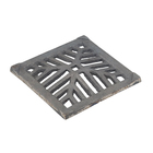 Ralo Côncavo Ferro Fundido 15x15cm Abrazilian