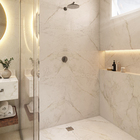 Ralo Simples de Banheiro 10x10cm Anti-Inseto e Anti Odor Aço Inox Cromado Quadrado Equation