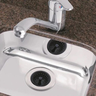 Ralo De Pia Aço Inox Com Cesto Em Solicone Flexível Unyhome