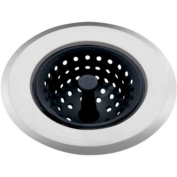 Ralo De Silicone De Pia Marca Brinox Ø11,5cm Aço Inox Verona