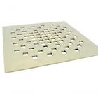 Ralo Dourado Grelha Intense 15x15cm