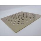 Ralo Dourado Grelha Intense 15x15cm