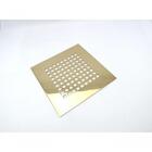 Ralo Dourado Quadriculado 9,5x9,5