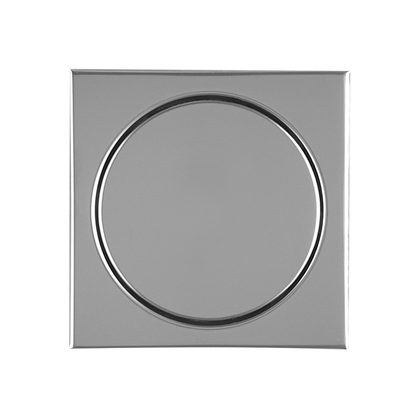 Ralo Elegance Inox Espelhado 17,5 X 17,5 Cm