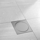 Ralo Elegance Inox Espelhado 17,5 X 17,5 Cm