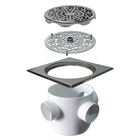 Ralo Elegance Plus Thay Inox Espelhado 17,5 X 17,5 Cm