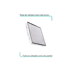 Ralo Em Metal Square Tampa Oculta Invisivel 10x10 Escovado