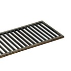 Ralo Material Ferro Fundido Modelo Reta Comprimento 100cm Largura 20cm
