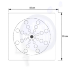 Ralo Giratória Em Metal
