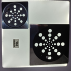 Ralo Giratória Em Metal - Quadrado - 10x10cm Del Metais