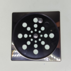 Ralo Giratória Em Metal - Quadrado - 10x10cm Del Metais