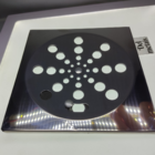 Ralo Giratória Em Metal - Quadrado - 15x15cm