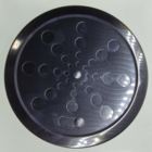 Ralo Giratória Em Metal - Redondo - 10x10cm