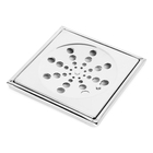 Ralo Grelha 15x15 Quadrado Com Fecho Sistema Abre E Fecha Par