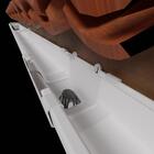 Ralo Grelha Abacaxi Flexível Anti Folha Calha 70/110mm Astra