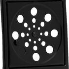 Ralo Grelha Black 15x15 Cm Quadrado Com Caixilho Fecho Sistem