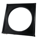 Ralo Grelha Black Preto 10x10 Quadrado Com Caixilho Fecho Sis