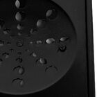 Ralo Grelha Black Preto 10x10 Quadrado Com Caixilho Fecho Sis