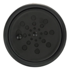 Ralo Grelha Black Preto 10x10 Redondo Com Caixilho Fecho Sist