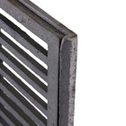 Ralo Grelha E Caixilho De Ferro Fundido Esgoto 15x100cm