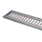 Ralo Grelha E Castilho De Aço Galvanizado Chapa 2mm 10x100cm