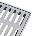 Ralo Grelha E Castilho De Aço Galvanizado Chapa 2mm 20x20cm