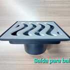 Ralo Grelha Elite Reforçado 19x19  Com Caixa Coletora Saida B